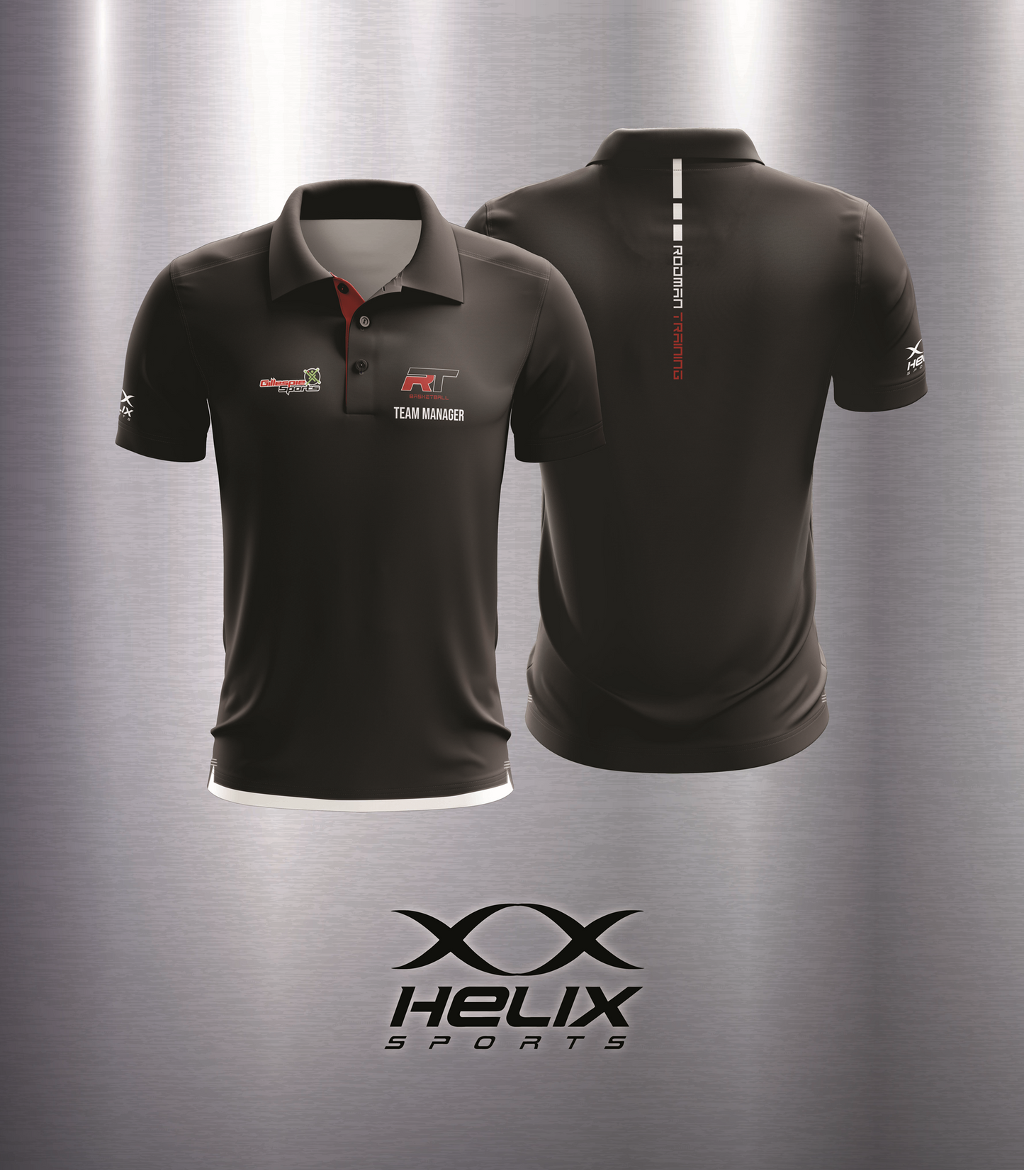 Rodman Basketball - TEAM MANAGER Short Sleeve Polo Shirt