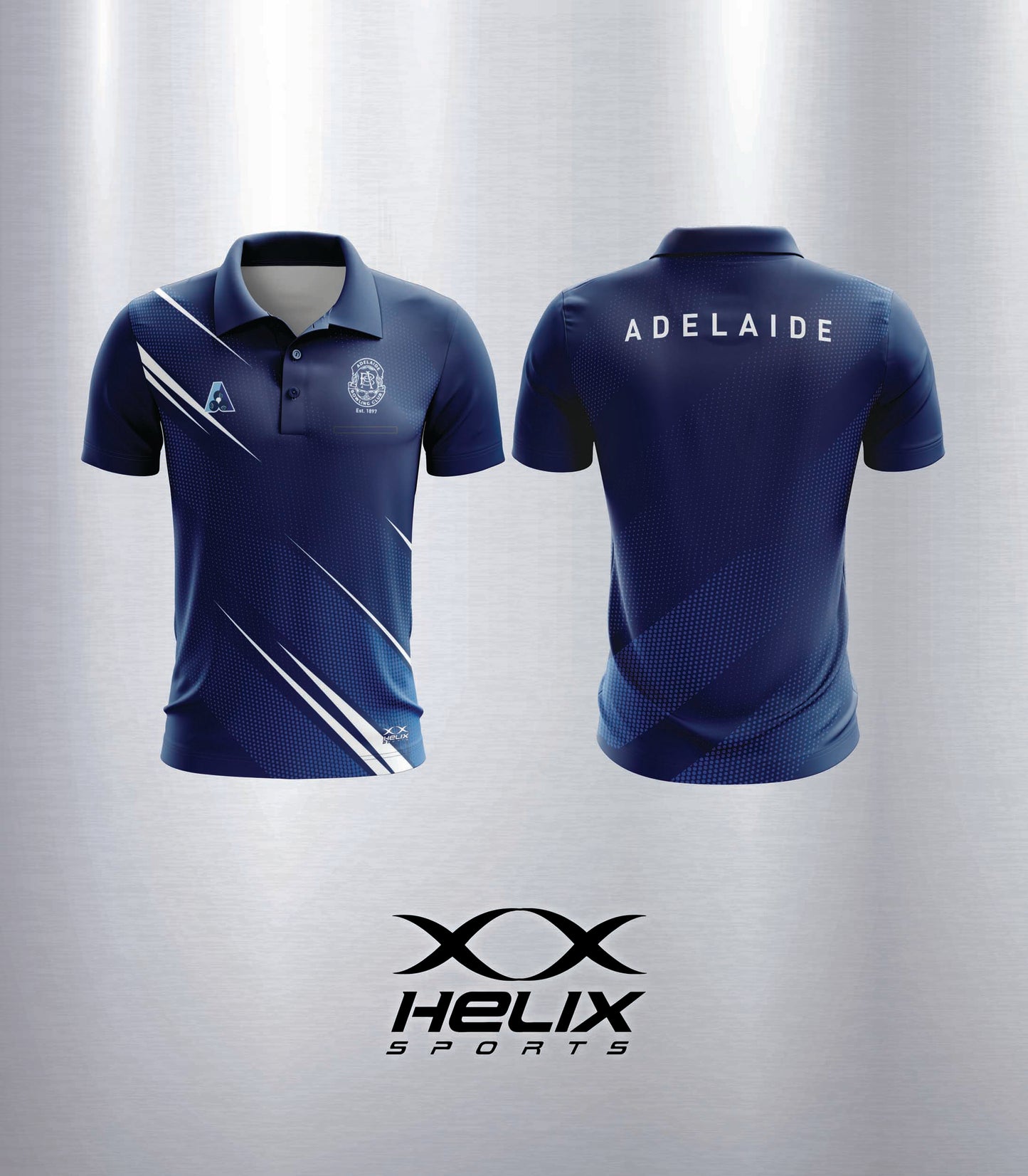 Adelaide Bowling Club - Mens Short Sleeve Polo