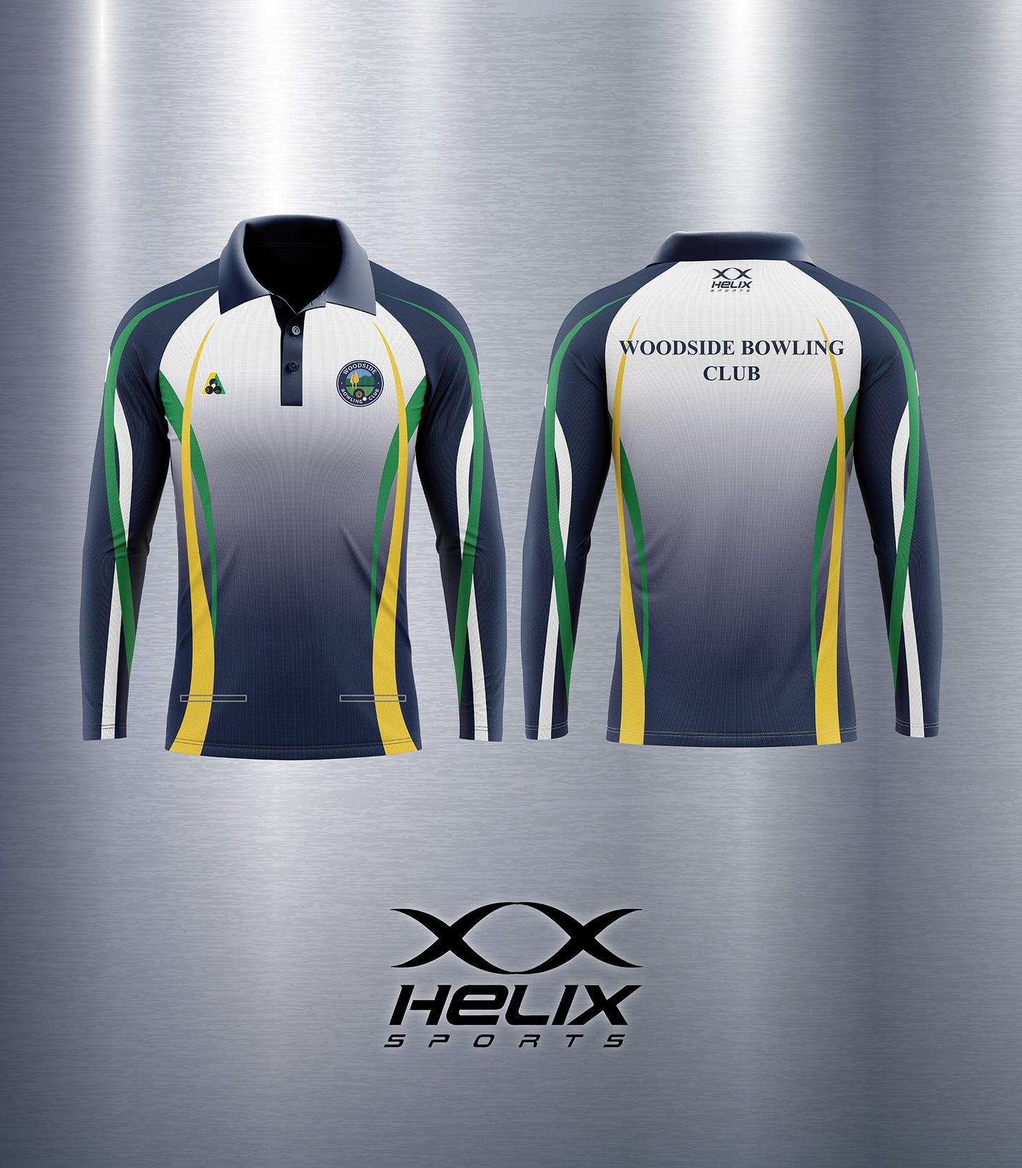 Woodside Bowling Club - Women's Elite Shirt - Long Sleeve