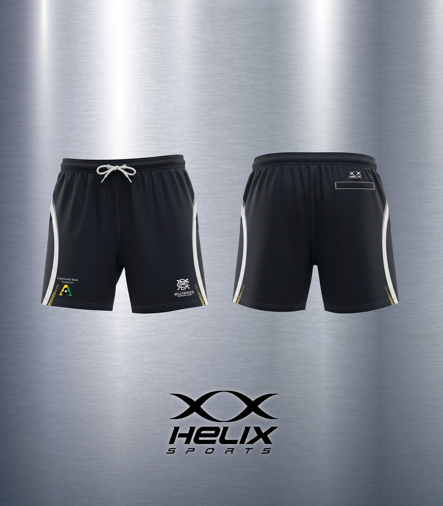 Millswood Bowling Club - Men's Sports Design Shorts