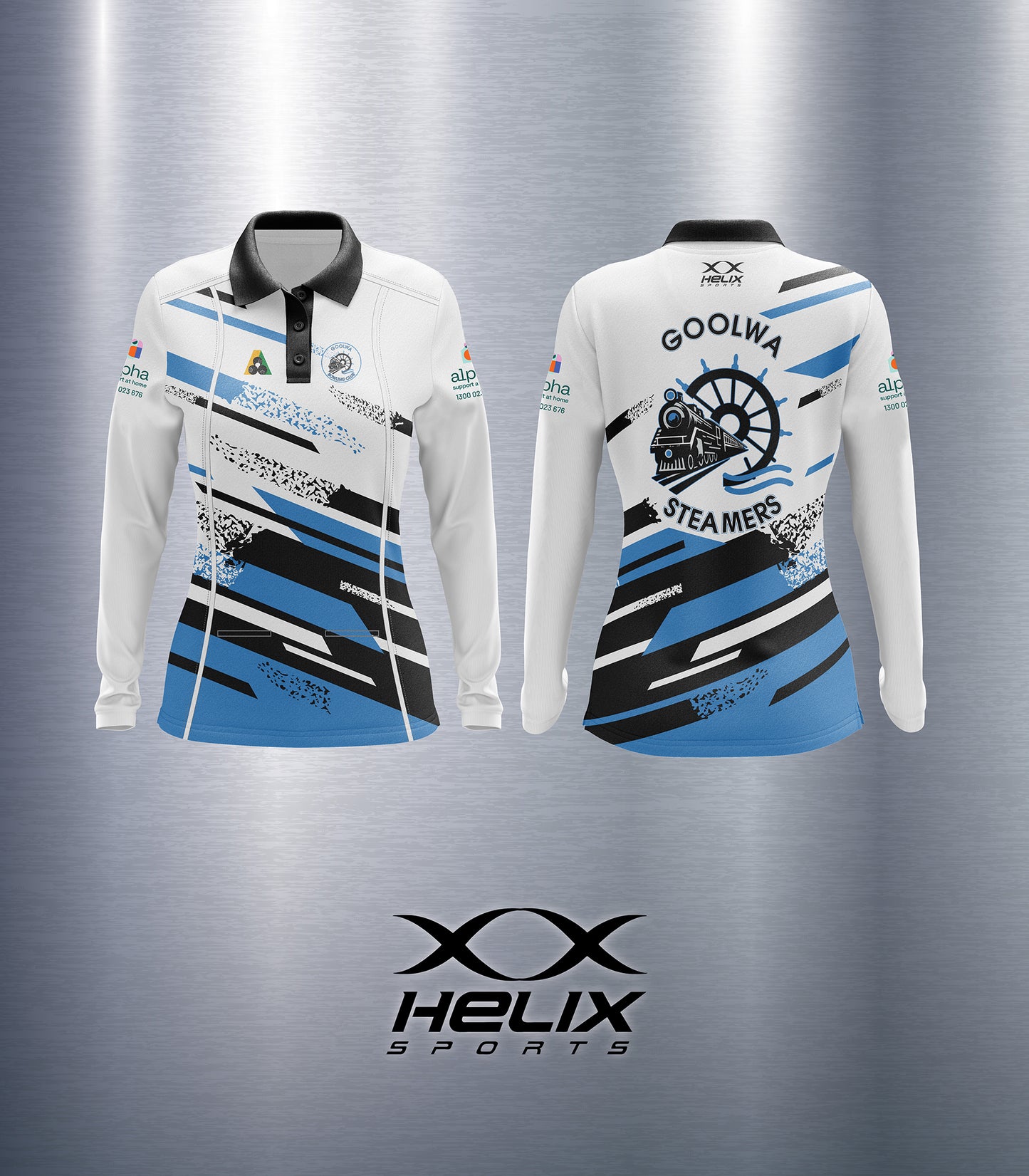 Goolwa Bowling Club - Women's Elite Shirt - Long Sleeve