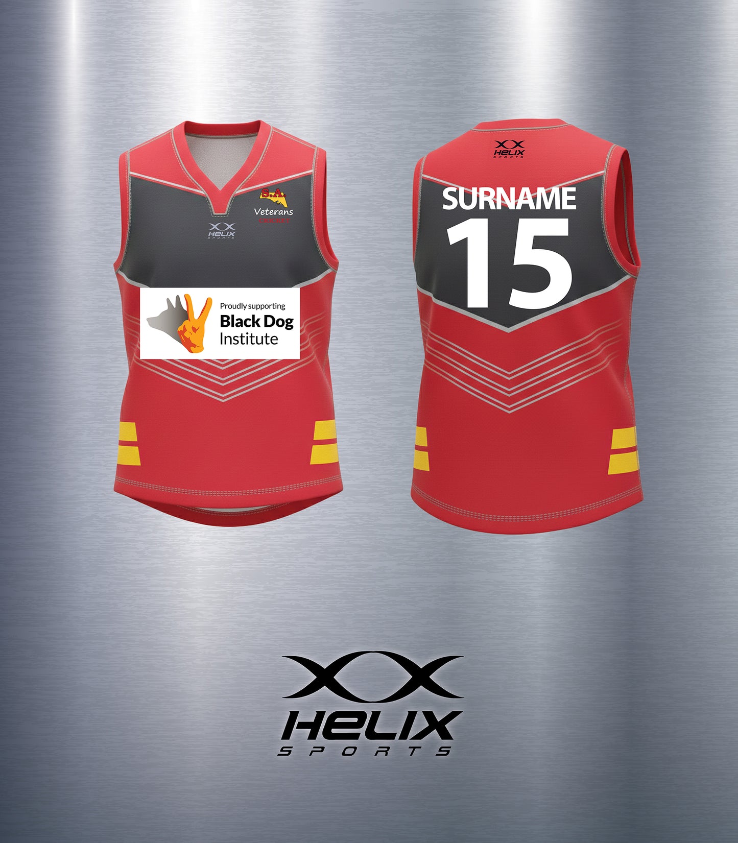 SAVCA Masters Over 40's - Mens Playing Vest