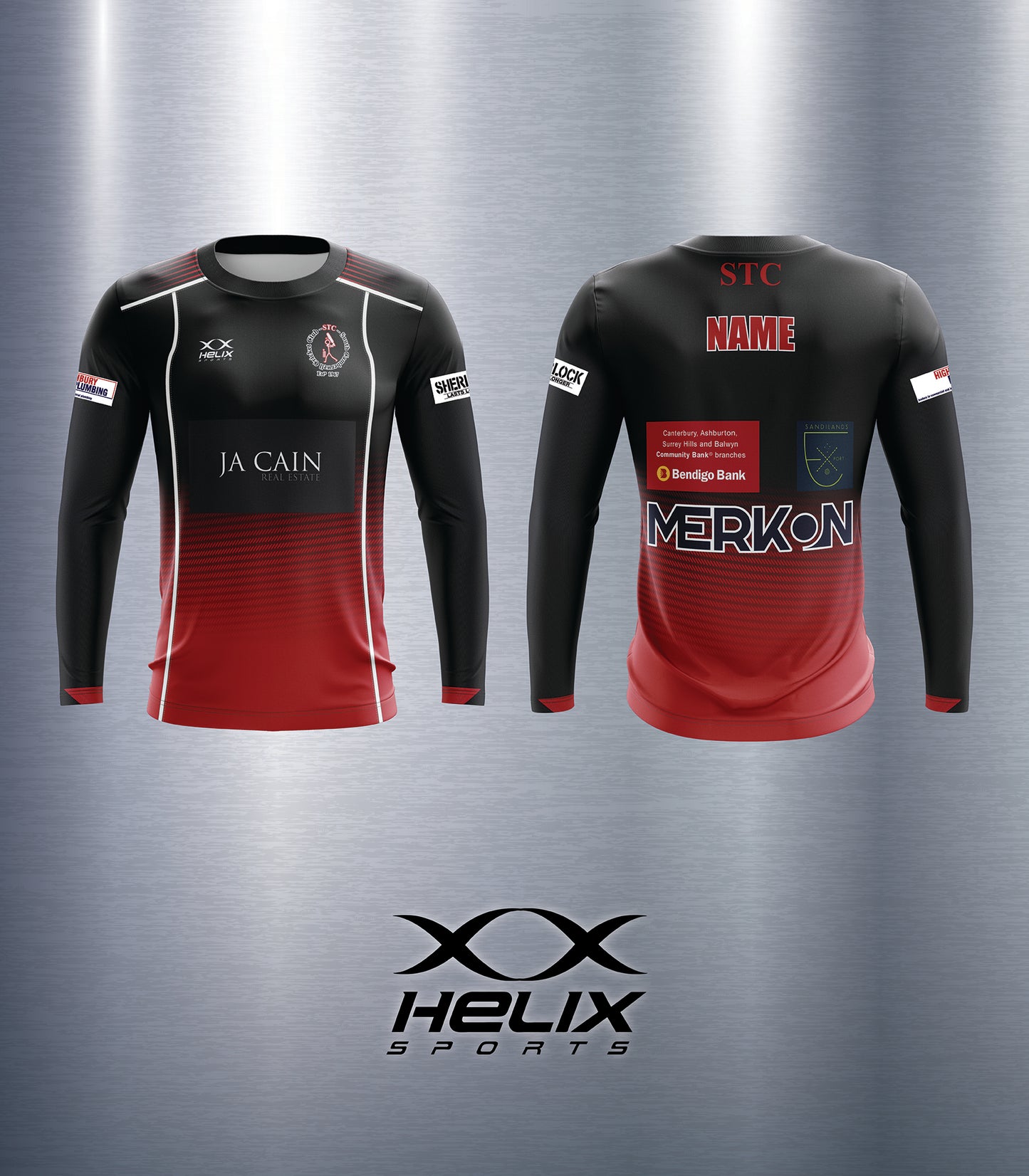 STC South Camberwell CC - Training Shirt - Men's Long Sleeve