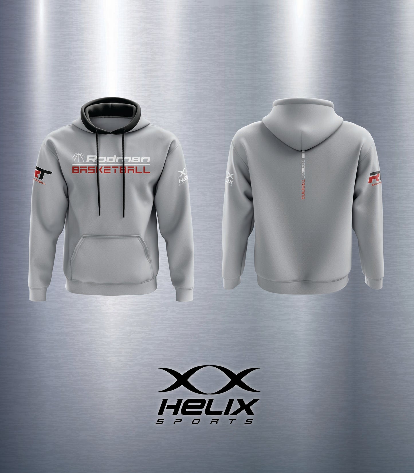 Rodman Basketball - Grey Hoodie - Unisex