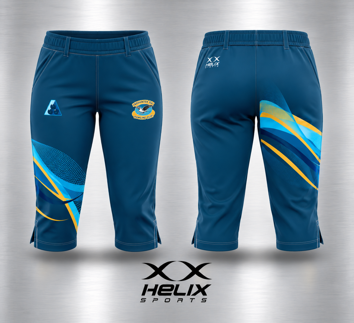 Encounter Bay Bowls Club - Ladies ¾ Pants (stretch microfibre)