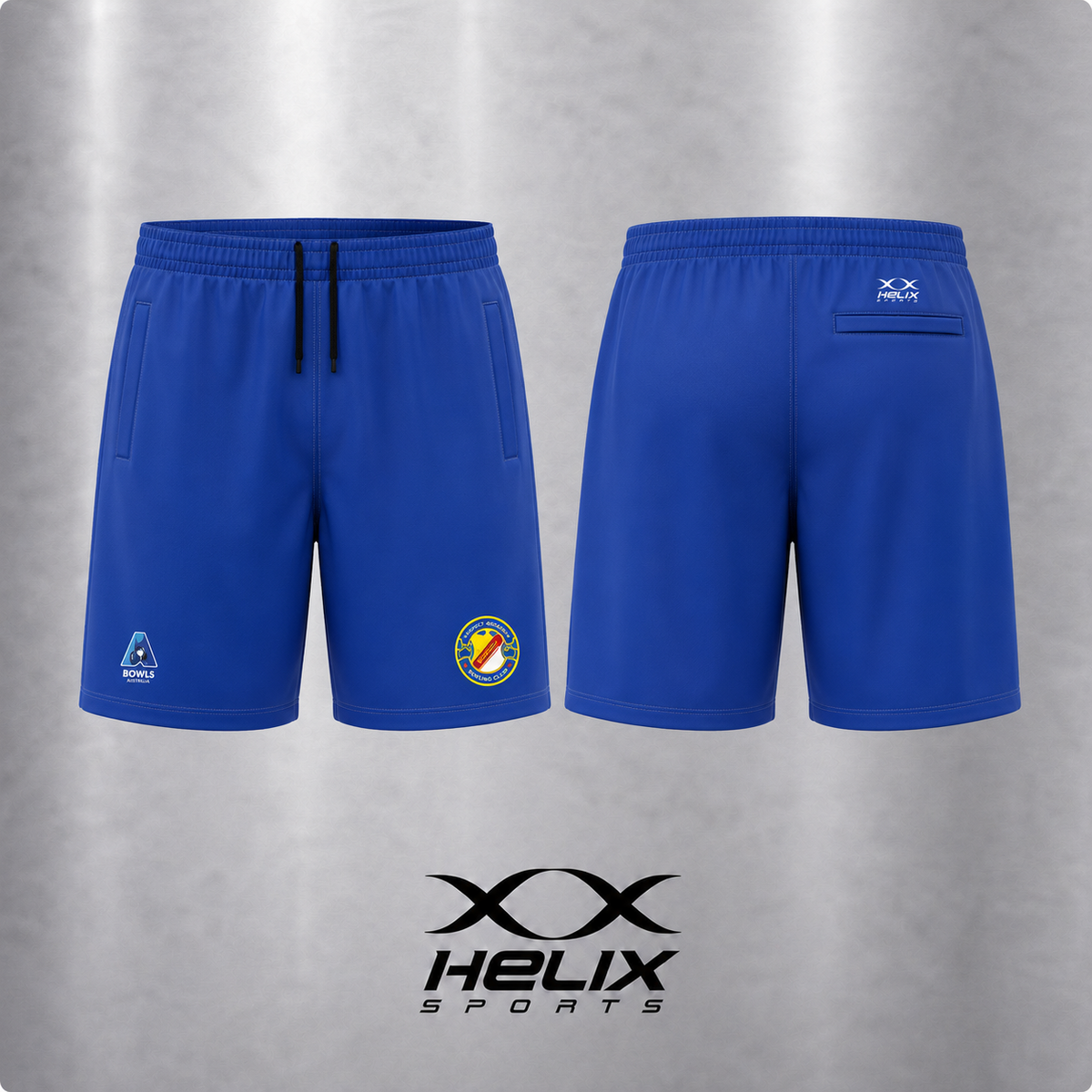 Prospect Broadview Bowling Club - Playing Shorts with back and side welt pockets