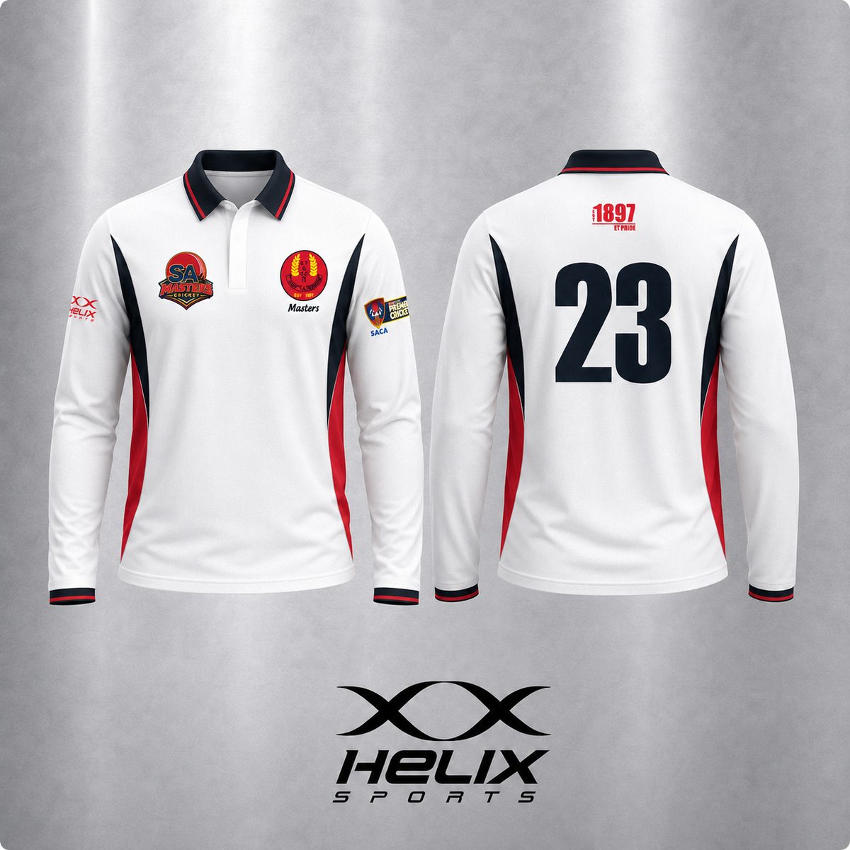 East Torrens Masters - Men's Long Sleeve Playing Shirt