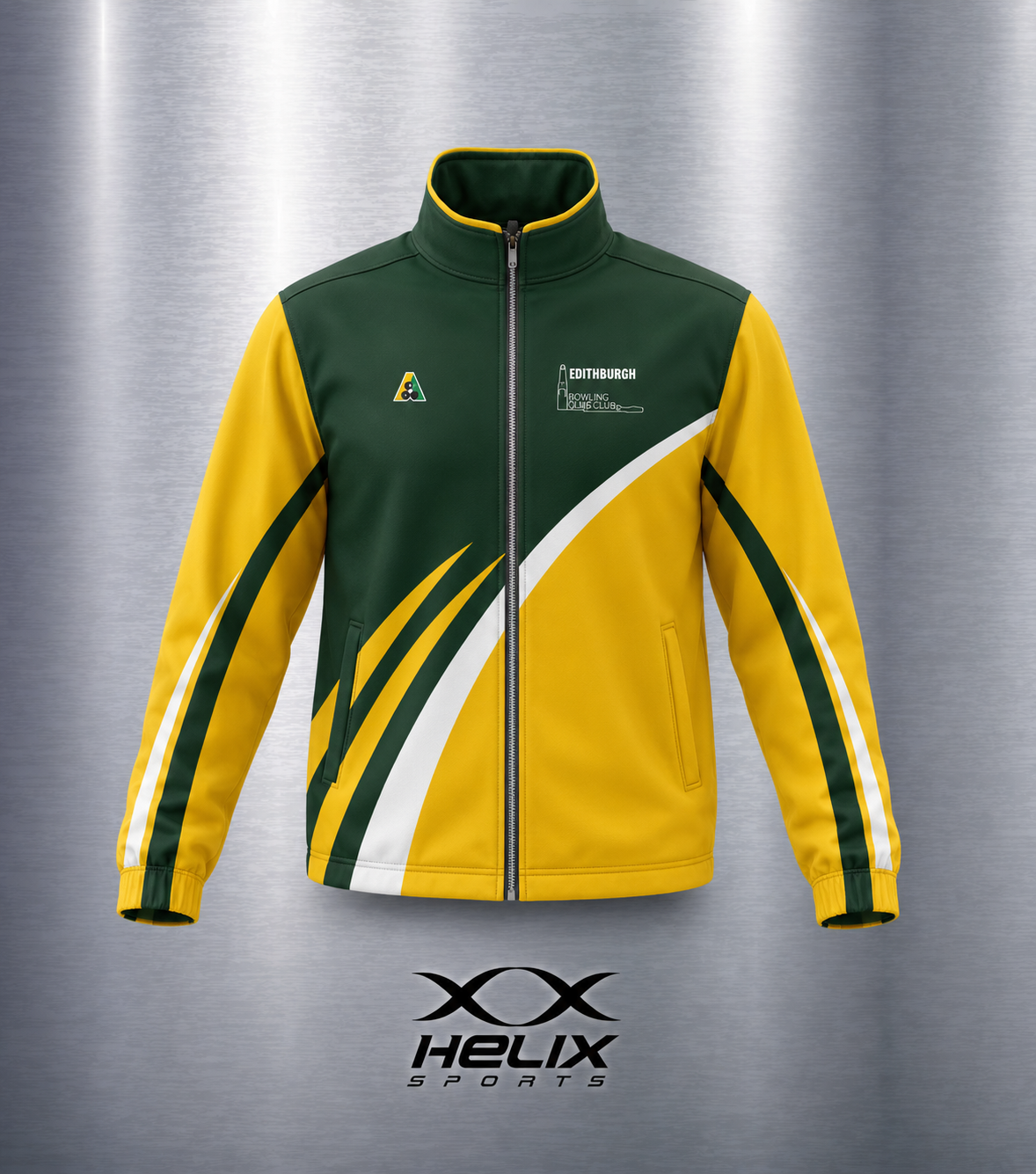 Edithburgh Bowling Club - Rain Jacket with concealed hood - Unisex
