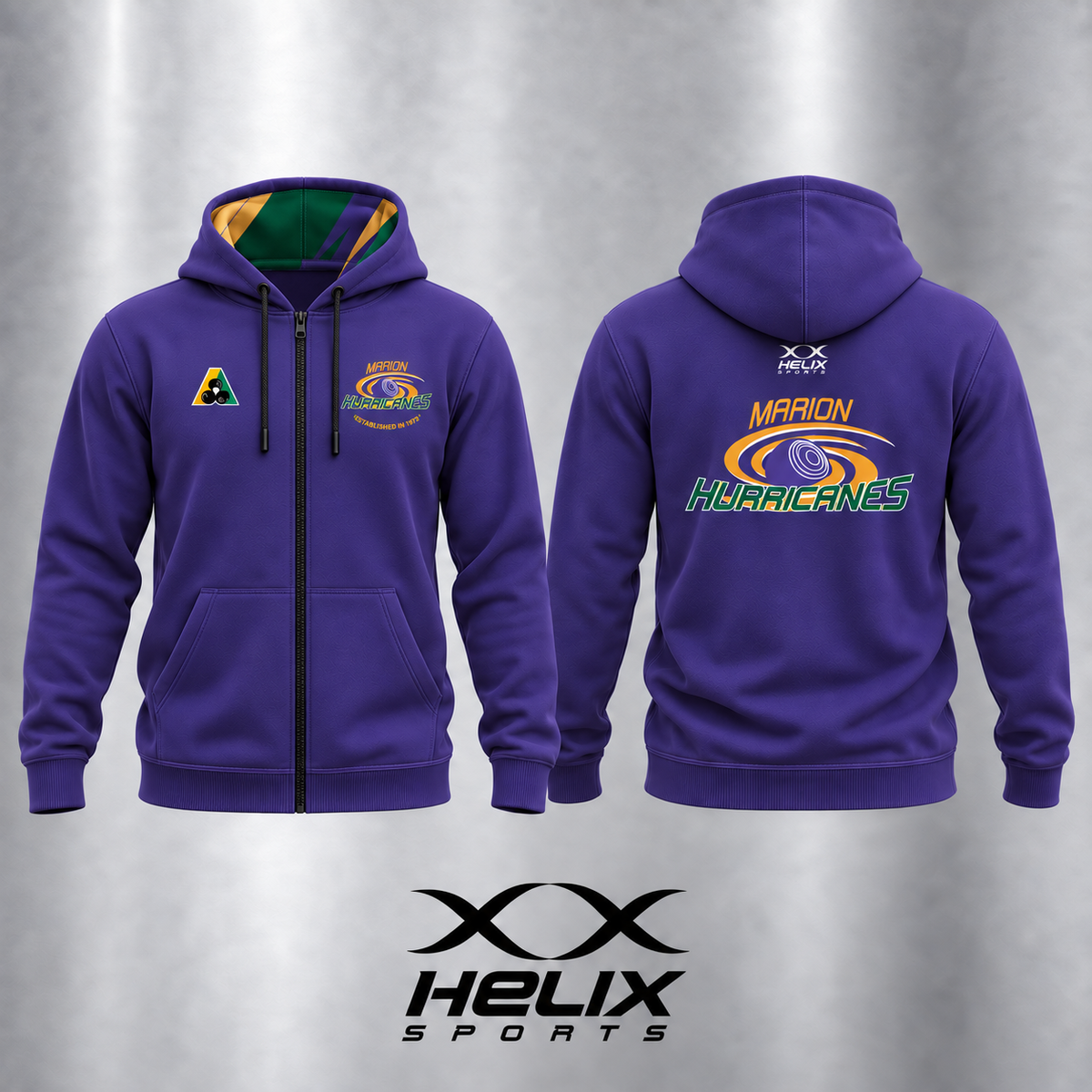 Marion Bowling Club - Club Hoodie Full Zip
