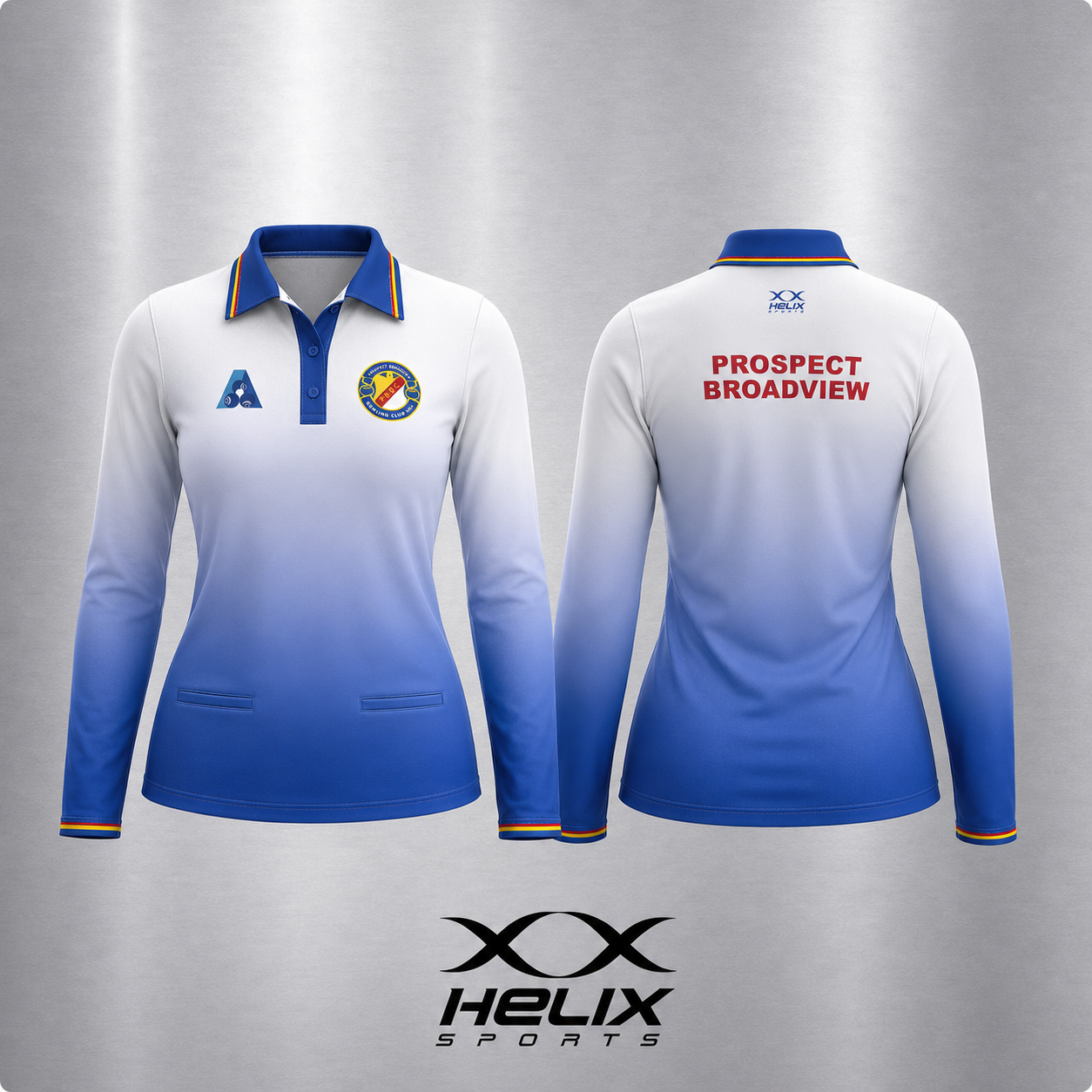 Prospect Broadview Bowling Club - Women's Playing Shirt - Long Sleeve