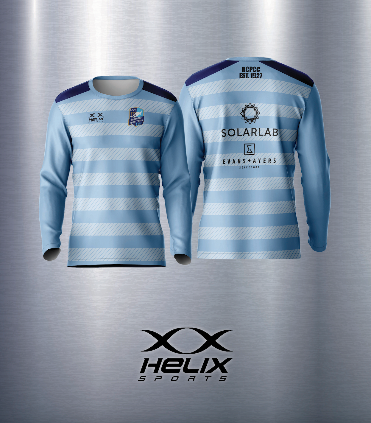 Goodwood CC - Sublimated Club Crew Neck Long Sleeve Shirt Senior
