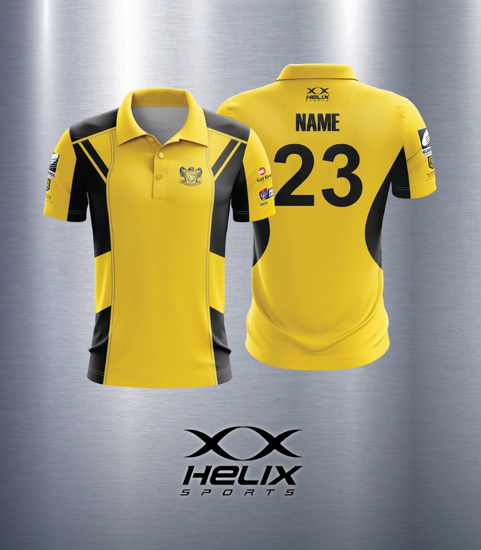 Glenelg CC - One Day Playing Top Short Sleeve Under 17 - Junior Sizes