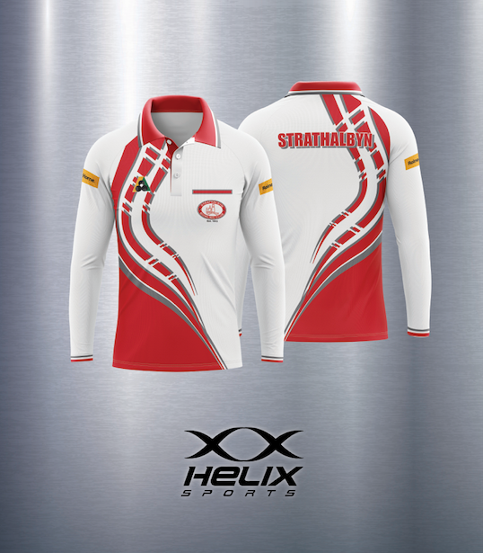 Strathalbyn Bowls Club - Men's Long Sleeve Polo