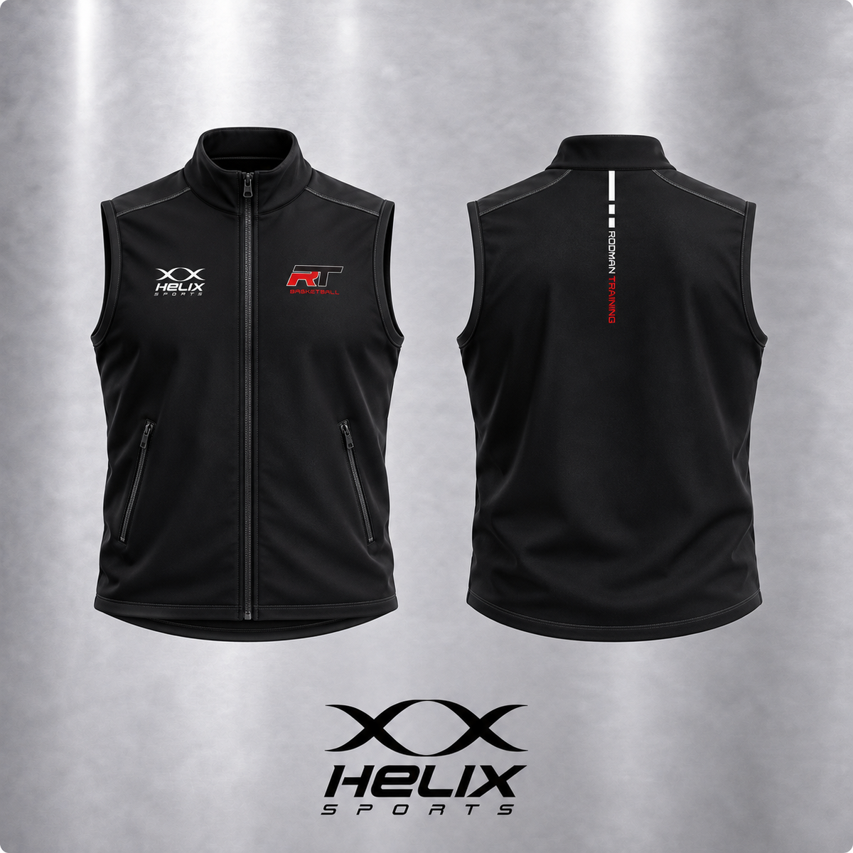 Rodman Basketball - Soft Shell Vest Adult