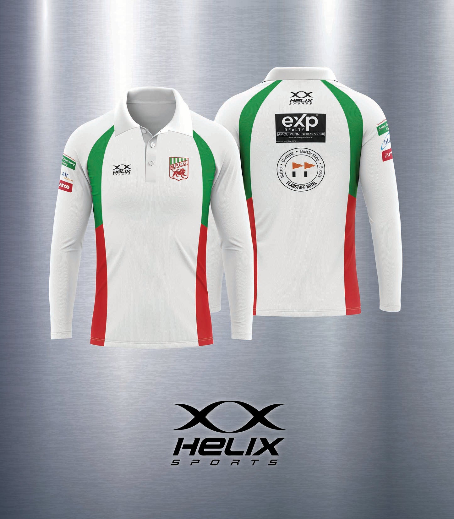 Mitchell Park CC - Senior Men Long Sleeve 2-Day Playing Shirt