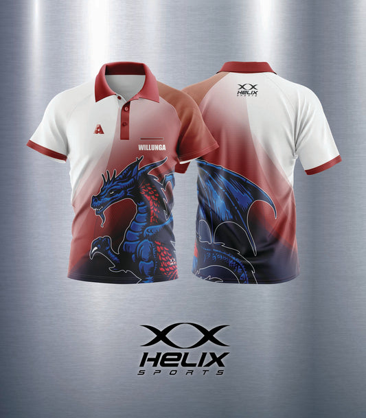 Willunga Bowls Club -  Men's Short Sleeve Polo