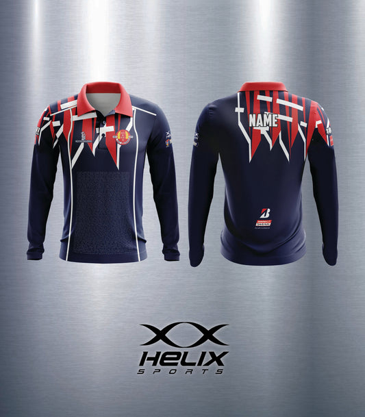 East Torrens CC - Playing Shirt Long Sleeve Under 17 (Senior Sizes)