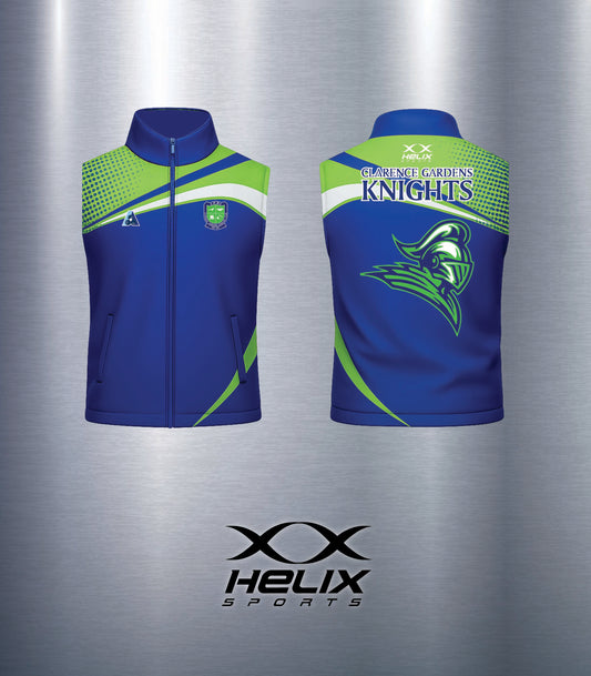 Clarence Gardens Bowls Club - Sublimated Vest / Gillet