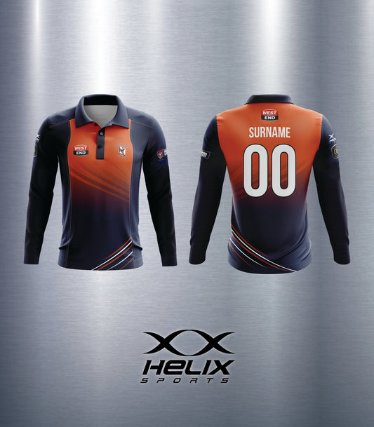 Northern Districts CC - One Day Playing Shirt Mens Long Sleeve