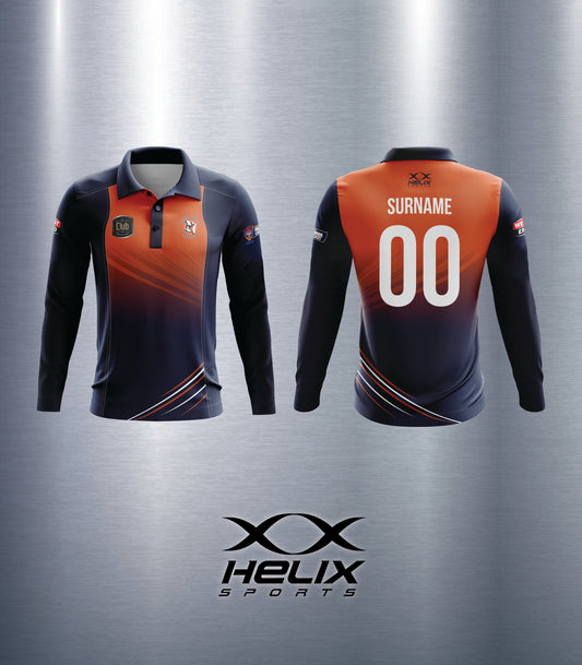 Northern Districts CC - One Day Playing Shirt Mens Long Sleeve