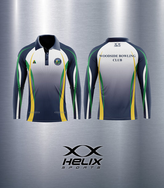 Woodside Bowling Club - Women's Elite Shirt - Long Sleeve