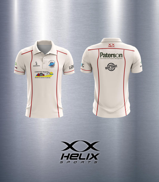 Southern District CC - Cream Playing Shirt Short Sleeve Junior