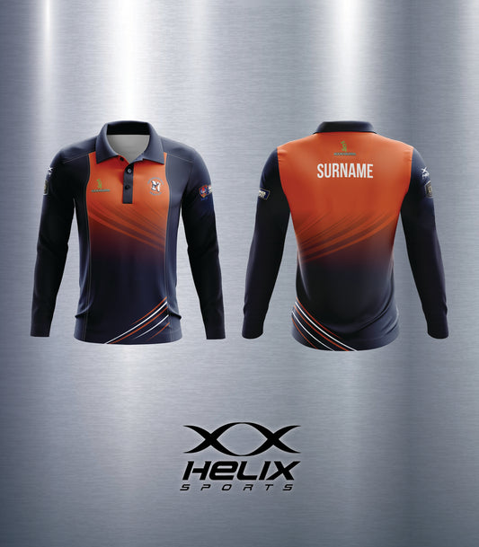 Northern District CC - Coloured Playing Shirt Long Sleeve Under 17