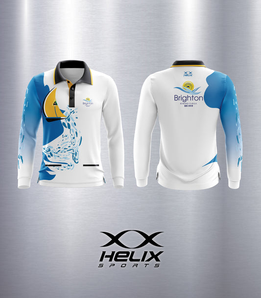 Brighton Bowling Club - Women's Elite Shirt with pockets - Long Sleeve
