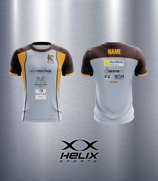 Keswick CC - Crew Neck Training Shirt Short Sleeve - Junior