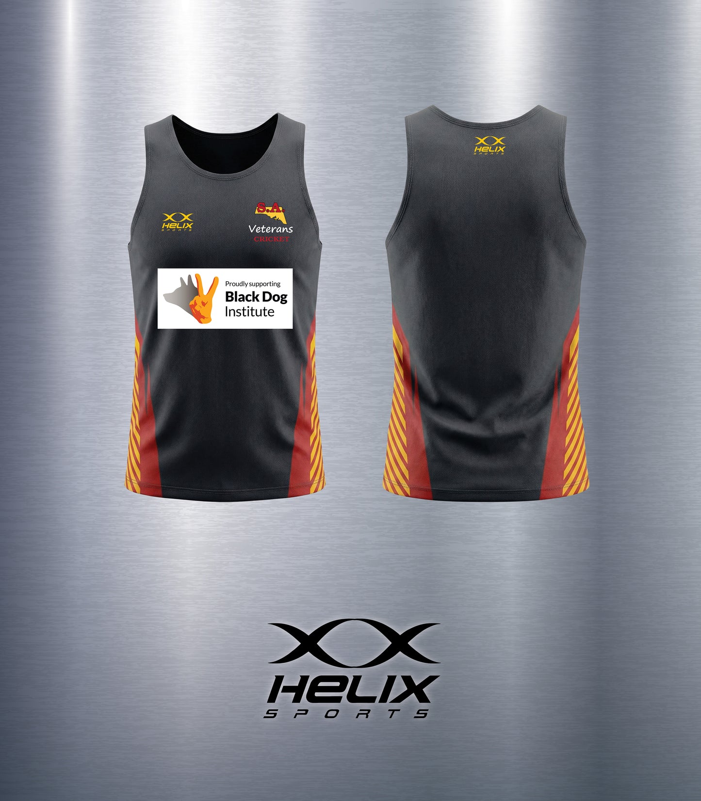 SAVCA Masters Over 40's - Mens Training Singlet