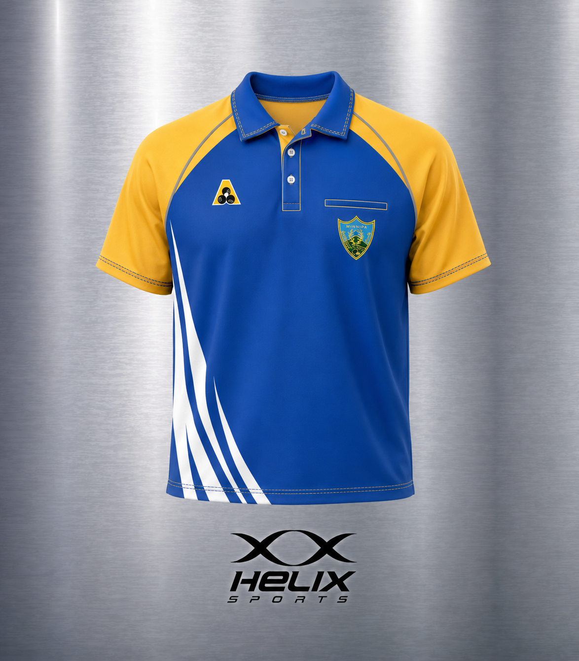 Minnipa Bowling Club - Men's Playing Shirt without name - Short Sleeve (Chest Pocket)