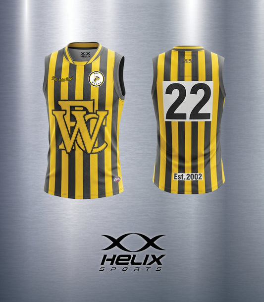 Wasps - AFL Pro Heritage Guernsey with GPS Tracker Pocket