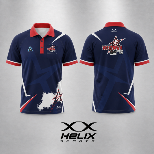 Yorketown Bowling Club - Men's Playing Shirt - Short Sleeve (Chest Pocket)