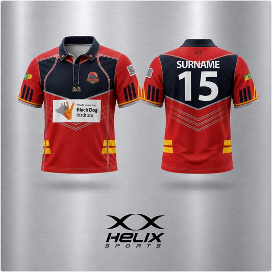 SAMCA Masters Over 40's - Mens Short Sleeve Playing Shirt