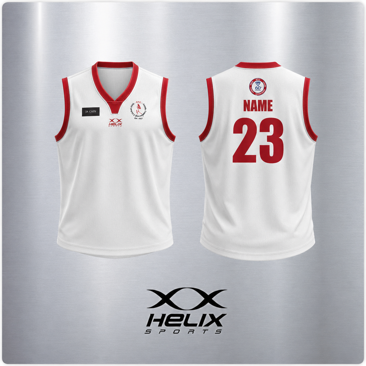 STC South Camberwell CC - Junior White Playing Vest