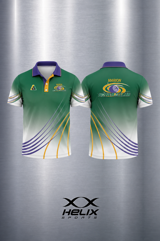 Marion Bowling Club - Men's Playing Shirt - Short Sleeve