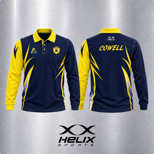 Cowell Bowling Club - Men's Elite Shirt - Long Sleeve