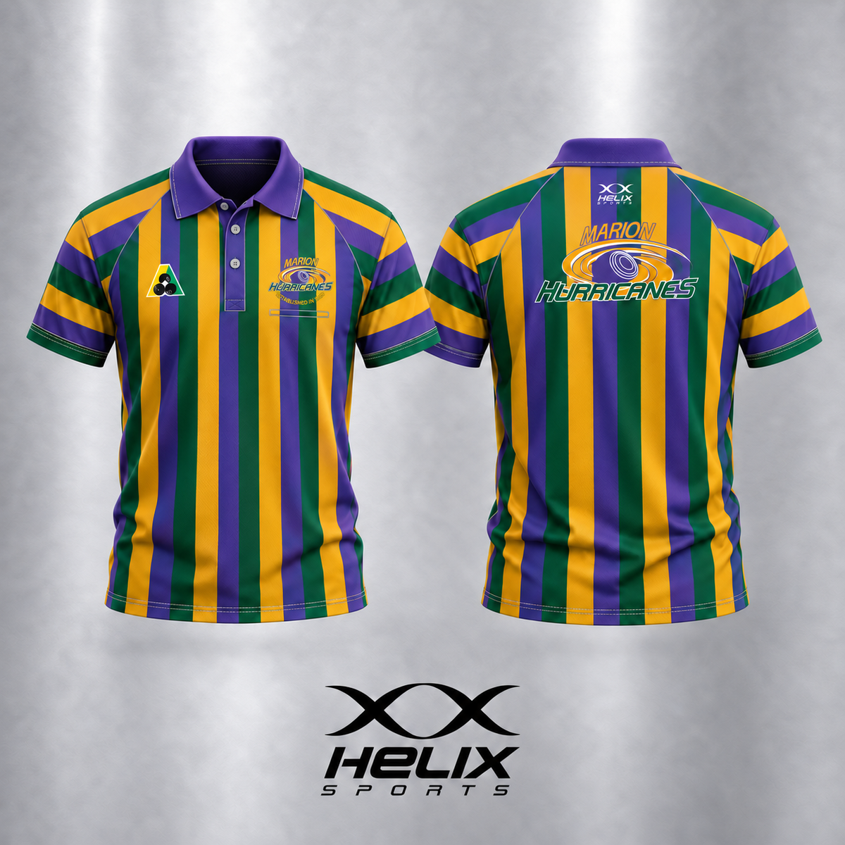 Marion Bowling Club - Men's Club Away Playing Shirt - Short Sleeve