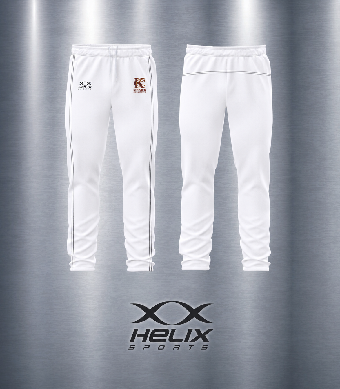Keswick CC - White Playing Pants - Senior Mens