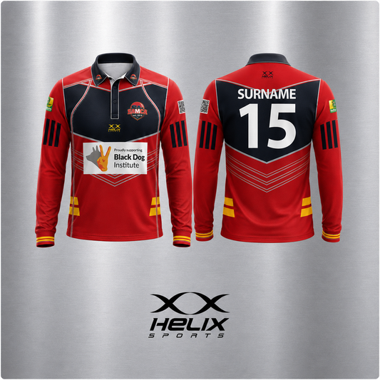 SAMCA Masters Over 40's - Mens Long Sleeve Playing Shirt