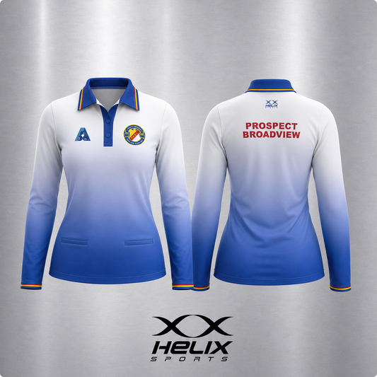Prospect Broadview Bowling Club - Women's Playing Shirt - Long Sleeve