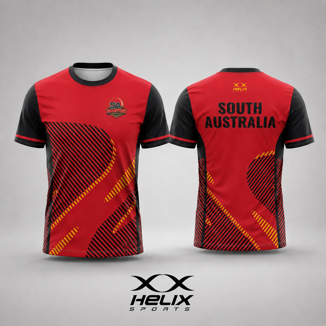 SAMCA Masters Senior's - Men's Short Sleeve Training Shirt