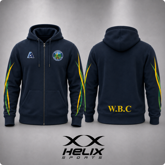 Woodside Bowling Club - Hoodie with full front zip - Unisex