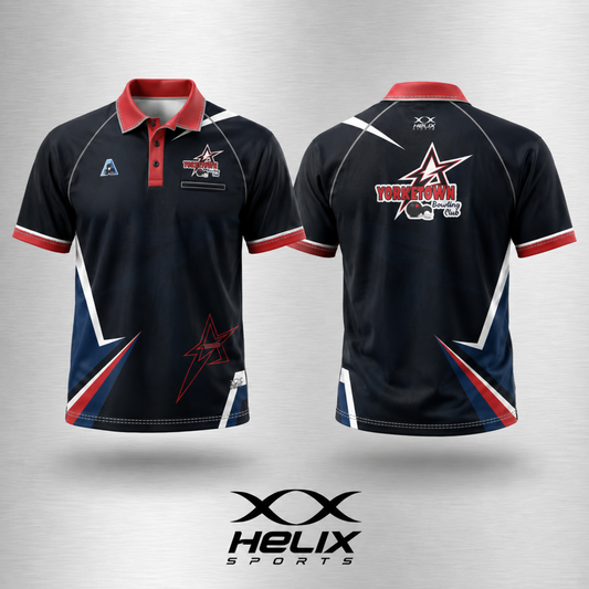 Yorketown Bowling Club - Men's Playing Shirt Alternative- Short Sleeve