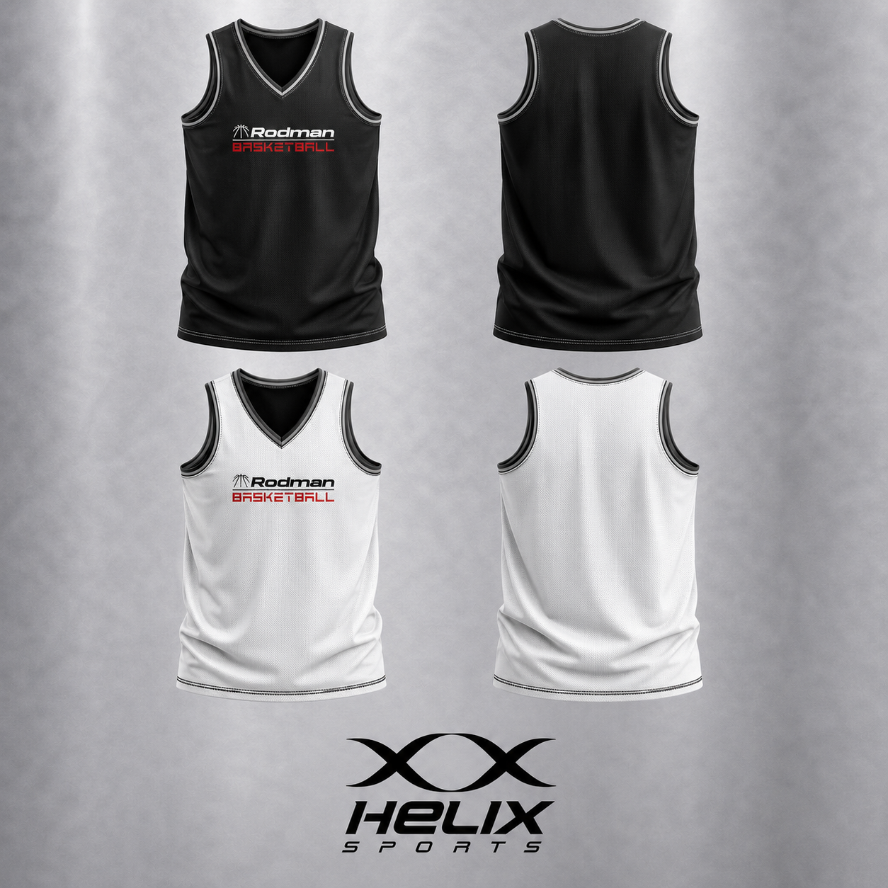 Rodman Basketball - Junior Reversible Training Singlet