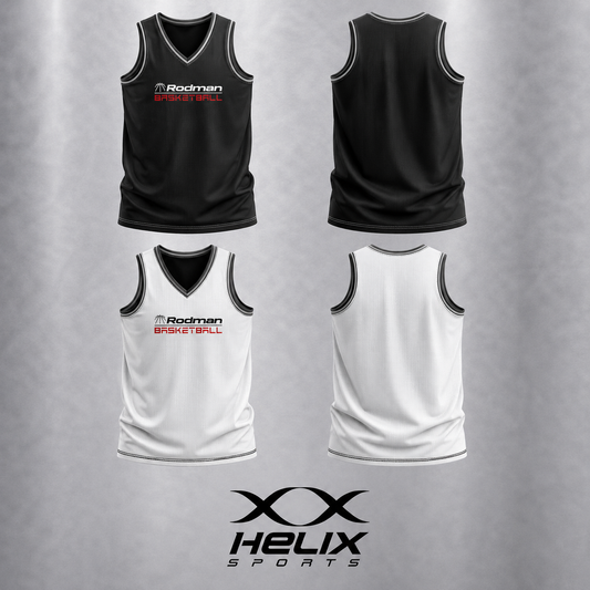 Rodman Basketball - Junior Reversible Training Singlet